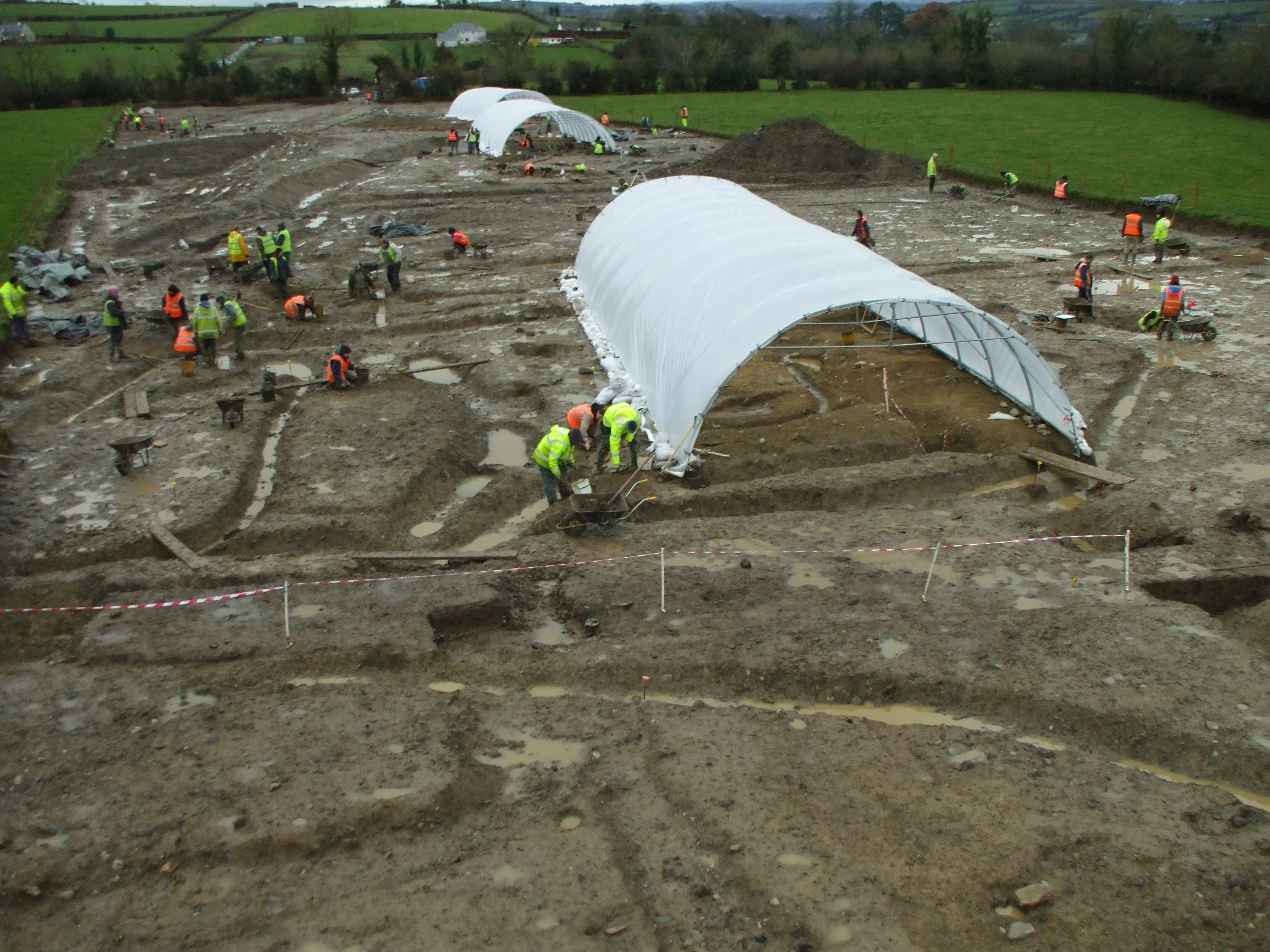 Rubicon Heritage's excavations at the Deserted Medieval Village of Mullamast, Co. Kildare