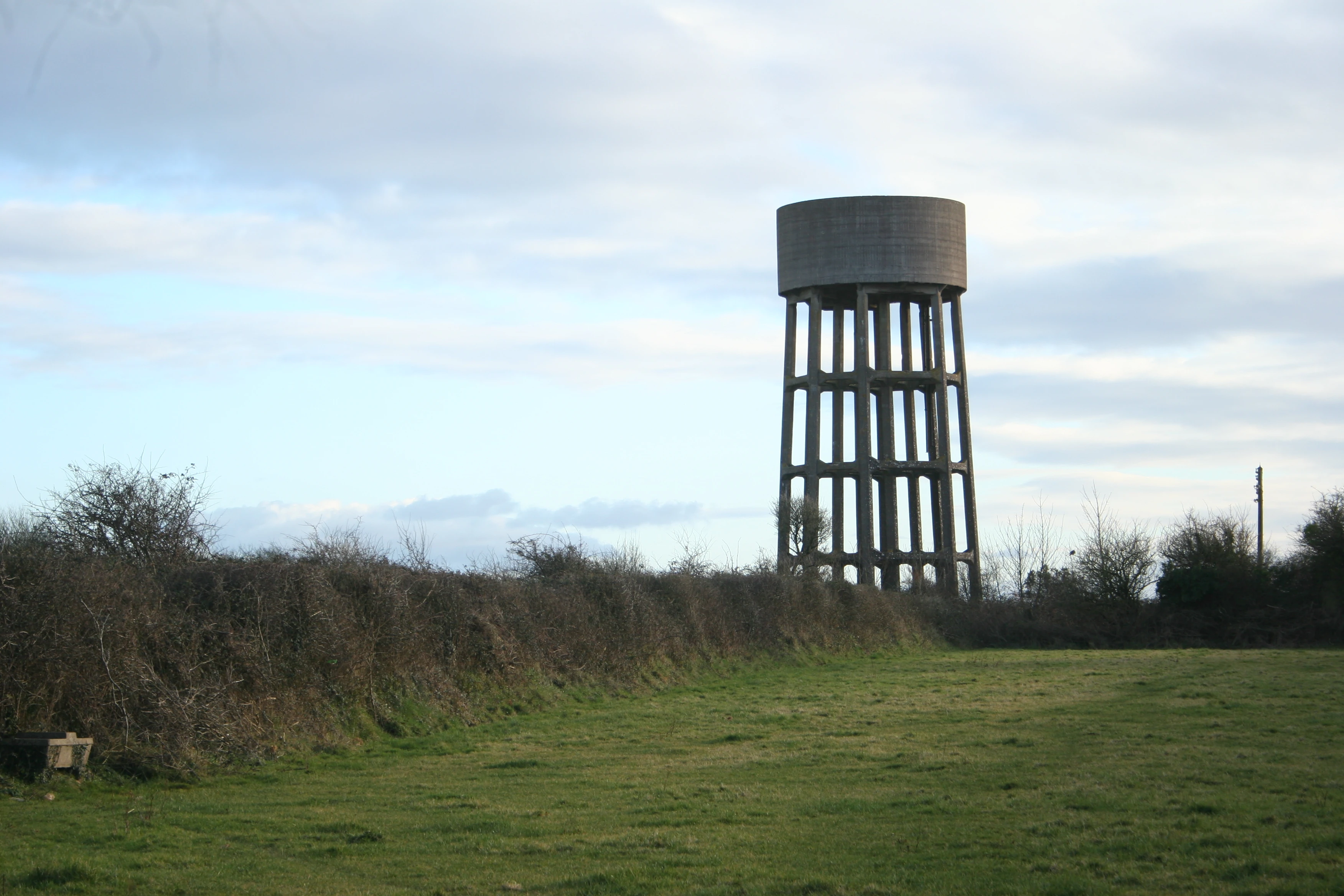 The Water Tower of Killeagh Royal Navy Airship Station