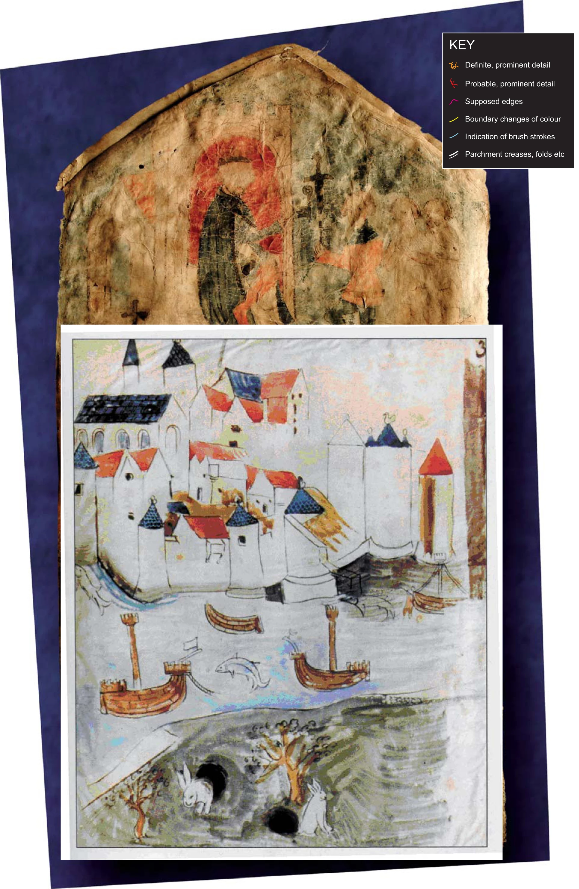 The 1860s Du Noyer image digitally overlaid on the Charter