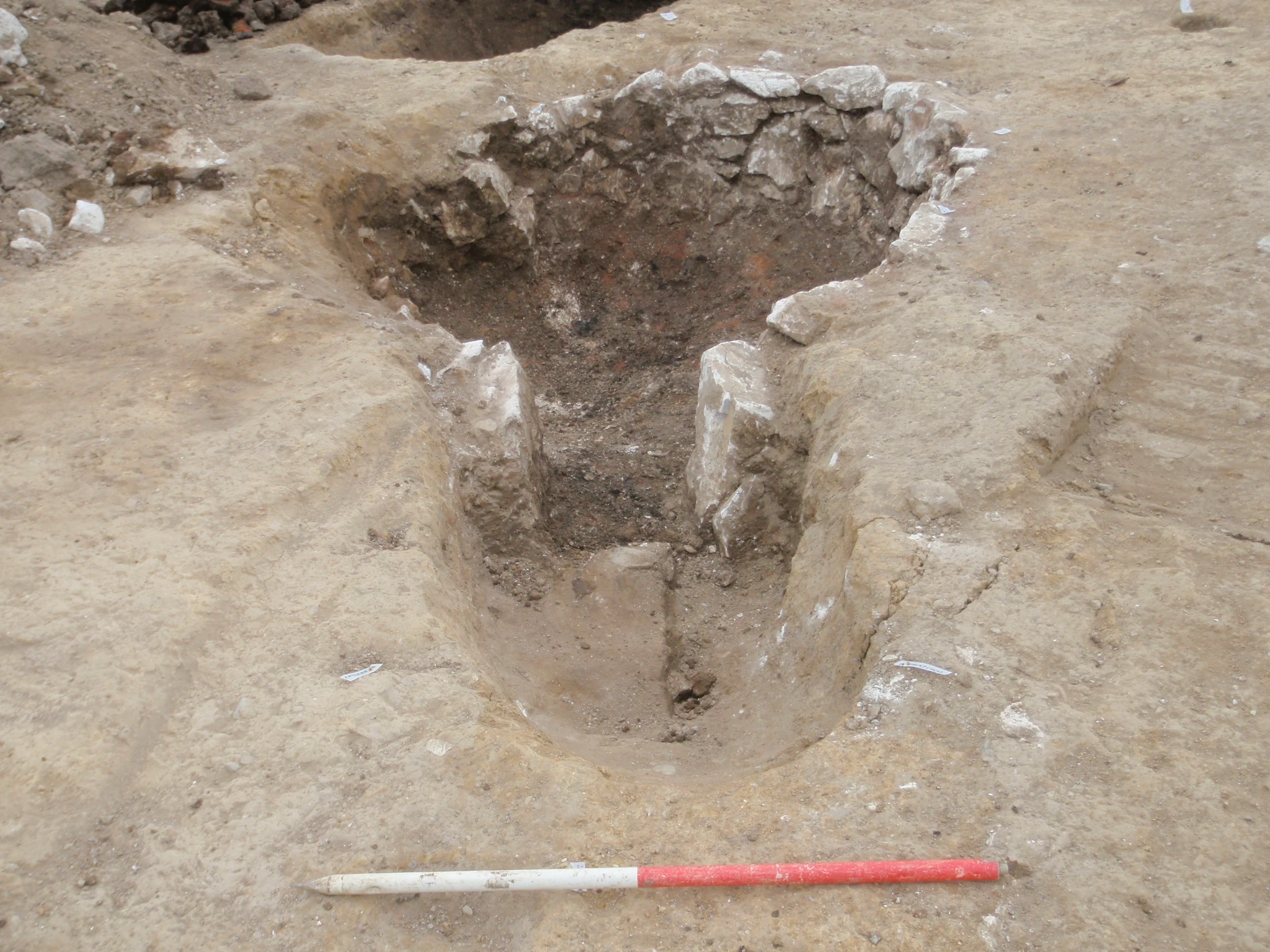 A medieval lime kiln