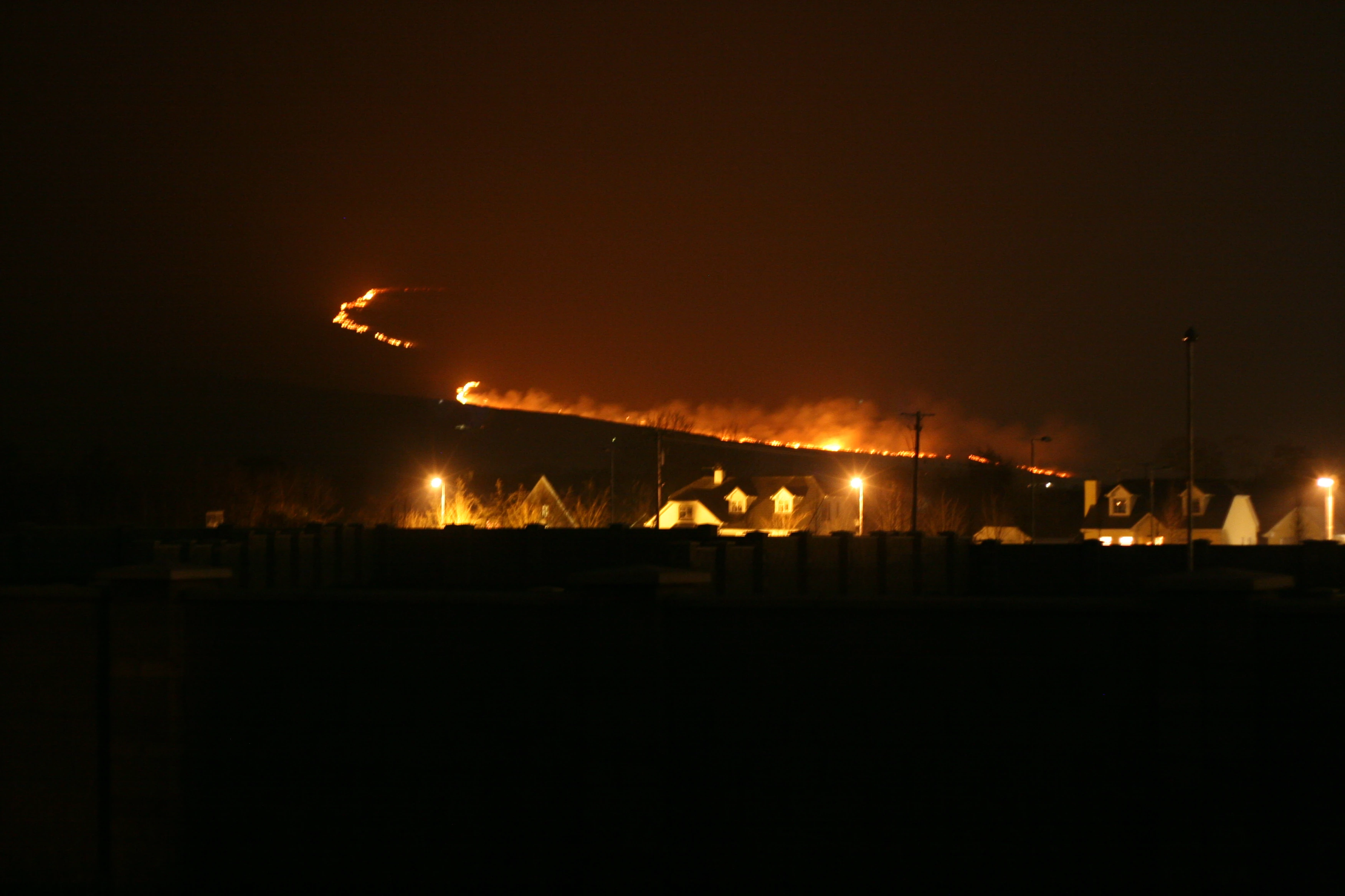 The hills around Tralee ablaze: a bad omen for the Legion?