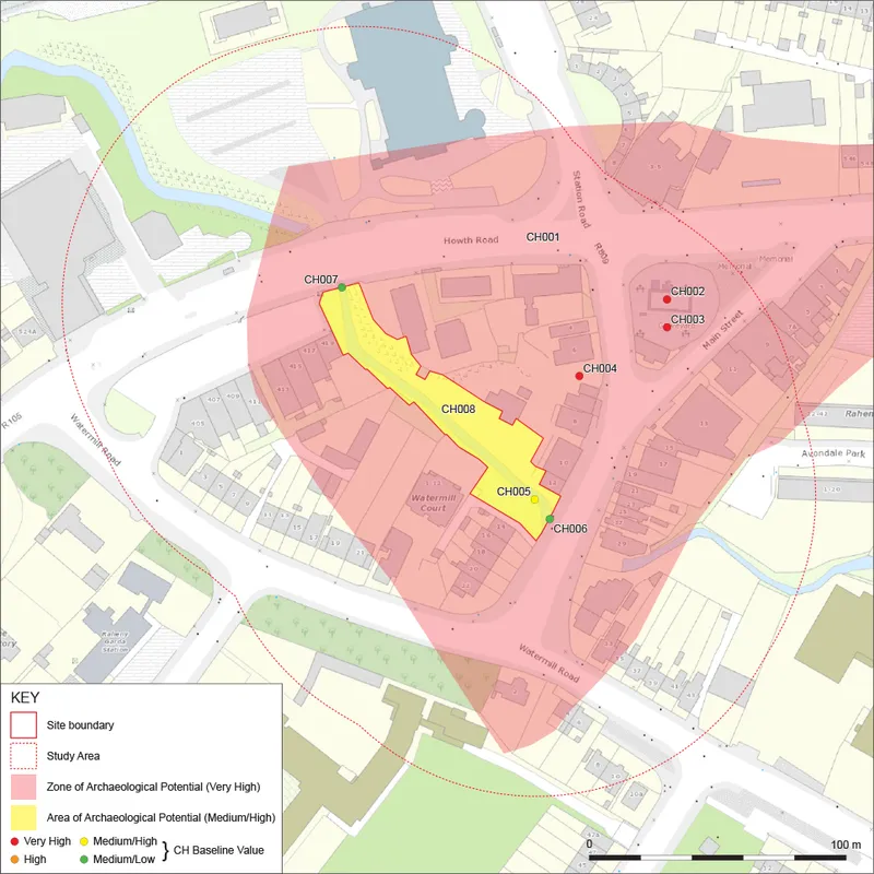 Modern GIS Map
